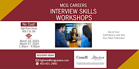 MCG Careers Interview Skills Workshops  primärbild