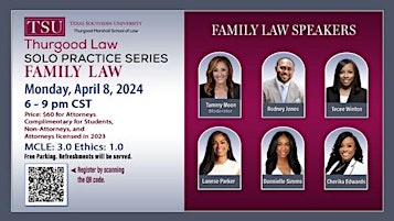2024 Family Law - Solo Practitioners' CLE Series primary image