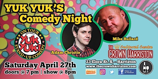 Imagem principal do evento YukYuk's  Comedy Night with Mike Bullard and Adam Christie
