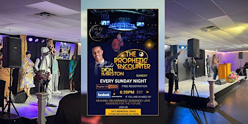 Imagem principal do evento The Prophetic Encounter w/ Prophet Dion Hairston