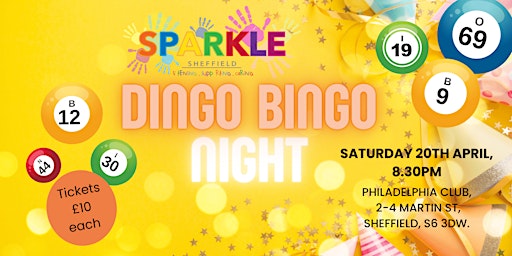 Sparkle Sheffield Dingo Bingo Night primary image
