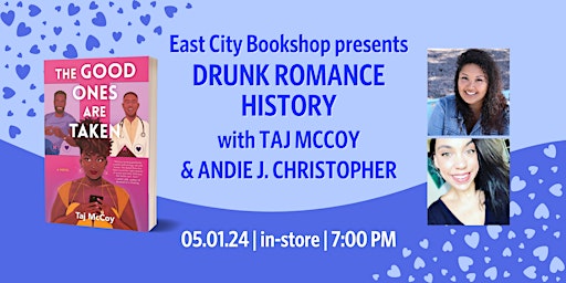 In-Store Event: Taj McCoy, The Good Ones Are Taken, w/ Andie J. Christopher  primärbild