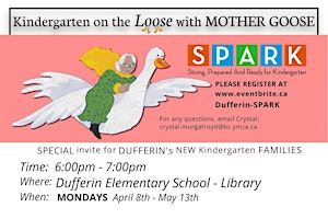 Imagem principal do evento DUFFERIN ELEMENTARY - Kindergarten on the Loose with Mother Goose