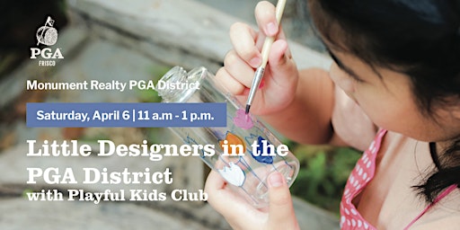 Imagem principal do evento Little Designers in The District with Playful Kids Club