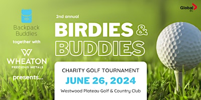Birdies & Buddies Charity Golf Tournament for Backpack Buddies  primärbild