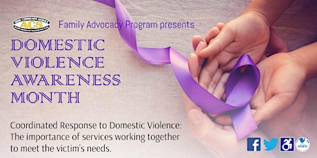 Fort Carson Domestic Violence Awareness Month: Coordinated Response to Domestic Violence primary image