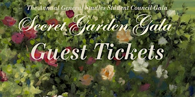 Primaire afbeelding van GSSC Secret Garden Gala GUEST TICKETS