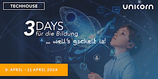 3DAYS - für die Bildung! “BILDUNG FIRST”  primärbild