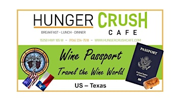 Image principale de Hunger Crush Wine Passport - Texas