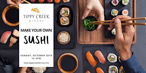Sushi Sunday | Sunday, October 20th | 12pm-3pm primary image