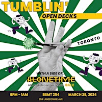 Tumblin' TO: Open Decks Launch + ALONETIME Release Party primary image