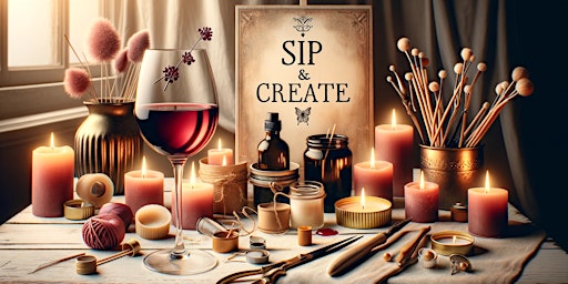 Imagem principal do evento Sip & Create Candle-Making Workshop