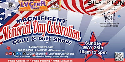 Imagen principal de Magnificent Memorial Day Celebration Craft & Gift Show