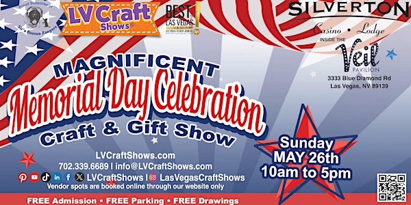 Magnificent Memorial Day Celebration Craft & Gift Show
