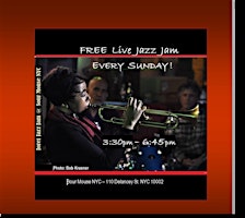 Imagen principal de FREE Live Jazz Jam  - Every Sunday!  - Jorei Jazz Concert Series