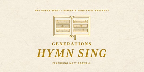 Generations Hymn Sing
