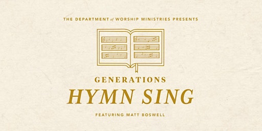 Immagine principale di Generations Hymn Sing 