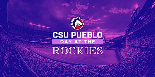 CSU Pueblo Day at the Rockies primary image