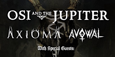 Immagine principale di Osi And The Jupiter w/ Axioma, Avowal, Bellower @ Ralph's Diner 