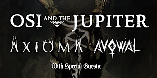 Imagem principal do evento Osi And The Jupiter w/ Axioma, Avowal, Bellower @ Ralph's Diner