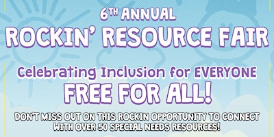 Imagem principal de We Rock the Spectrum's Rockin' Resource Fair 2024!