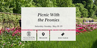 Imagem principal do evento Picnic With the Peonies