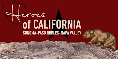 Hauptbild für LearnAboutWine Presents: HEROES OF CALIFORNIA: SONOMA-PASO ROBLES-NAPA