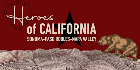 LearnAboutWine Presents: HEROES OF CALIFORNIA: SONOMA-PASO ROBLES-NAPA primary image