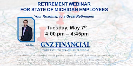Hauptbild für State of Michigan - Retirement Webinar