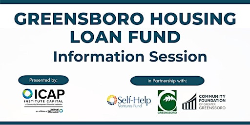 Greensboro Housing Loan Fund Information Session primary image