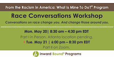 Race Conversations Workshop May 20 and 21 - Atlanta primary image