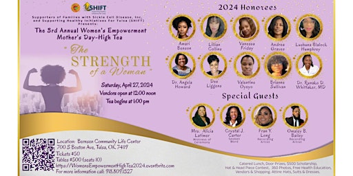 Imagen principal de The 3rd Annual "Women's Empowerment - Mothers Day High Tea"