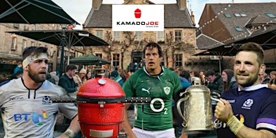 Immagine principale di Six Nations chat, Burger and  a Beer by Kamado Joe 