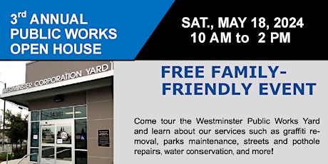Westminster Public Works Open House