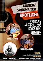 Imagem principal do evento April Singer/Songwriter Spotlight at The Studio!
