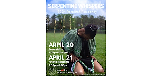 Imagem principal do evento Serpentine Whispers: 2024 Research Residency PRESENTATION