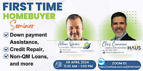 First Time Homebuyer Seminar with Albano & Chris