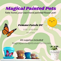 3/30: Magical Painted Pots w/ Mary primary image