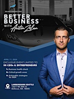 Primaire afbeelding van CEO & Entrepreneur Networking Event @ Lamborghini Seattle