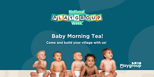 Imagem principal do evento Come and join us for a Baby Playgroup! A free event by Playgroup NSW.