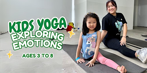 Imagem principal do evento Kids Yoga: Exploring Emotions (Ages 3 to 8)