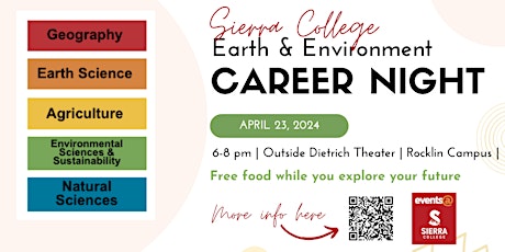 Sierra College Earth & Environment Career Night