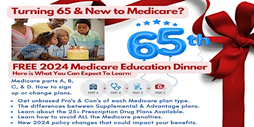 FREE Medicare Educational Dinner primary image