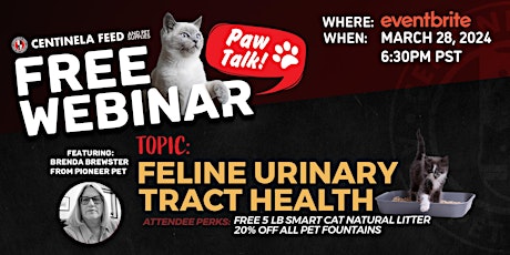 Feline Urinary Tract Health | Paw Talk Educational Webinar