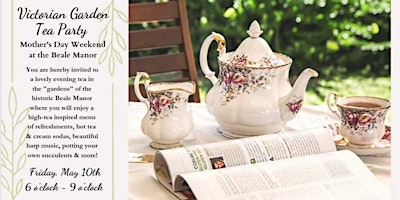 Imagem principal de SOLD OUT!! Victorian Garden Tea Party