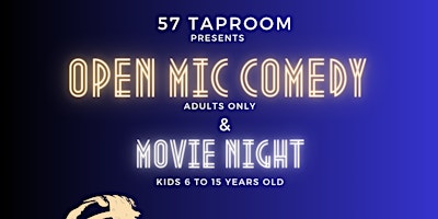 Open Mic Comedy 57 TAPROOM primary image