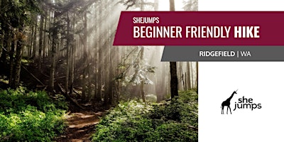 Imagem principal do evento SheJumps | Beginner-Friendly Hike at Whipple Creek | WA