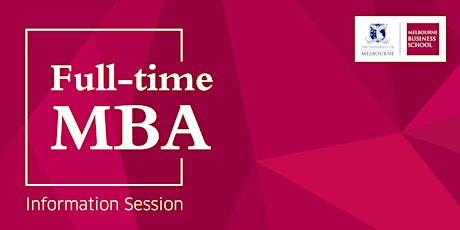 Full-time MBA - Information Session - Careers Special (virtual)