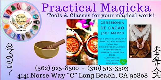 Cacao Ceremony in Long Beach California primary image