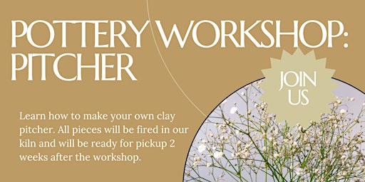 Pottery Workshop: Pitcher  primärbild